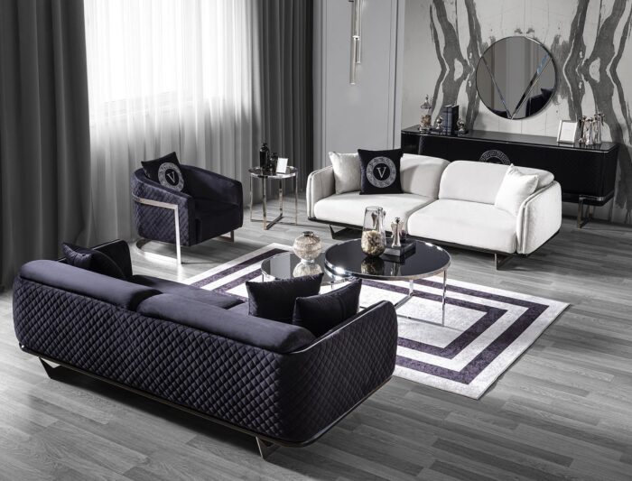 Versace Sofa Set 02 | Merlo Point | Furniture Store