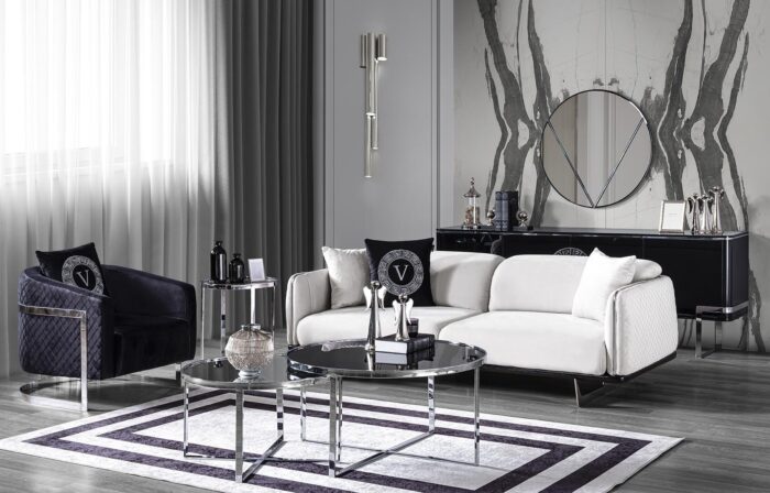 Versace Sofa Set 03 | Merlo Point | Furniture Store