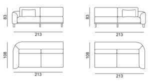 Pablo sofa set