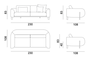 Pablo sofa set