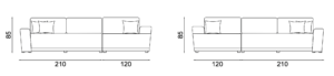 Monarc sectional