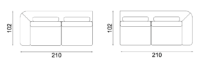 Monarc sectional