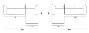 Monarc sectional