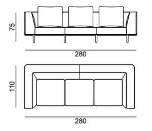 Ruby sofa set 