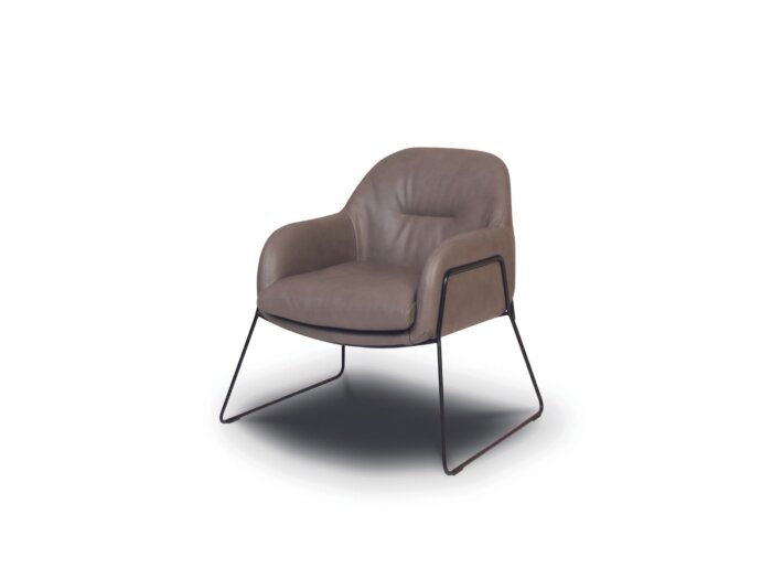 slim armchair